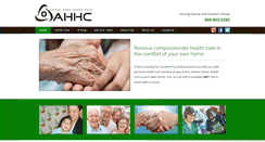 Desktop Screenshot of anchorhomehealthcare.com