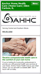 Mobile Screenshot of anchorhomehealthcare.com